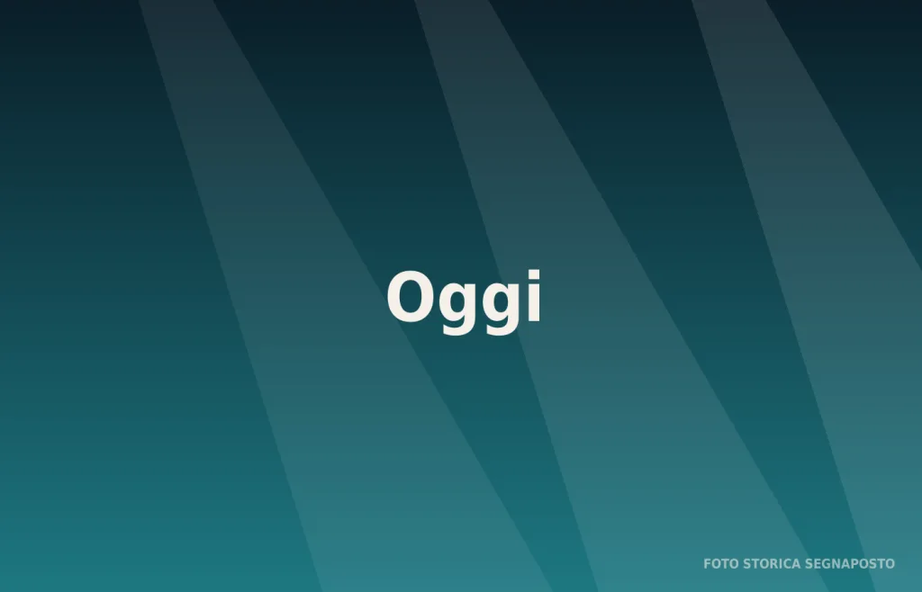 Immagine segnaposto per il periodo Oggi